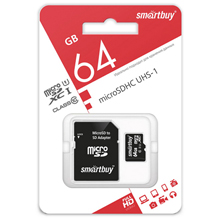 Smartbuy microSDXC class 10 UHS-1 64GB